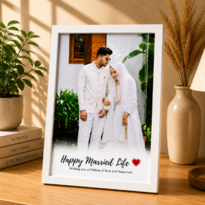 Happy Anniversery Frame (A4/A5/5X7)