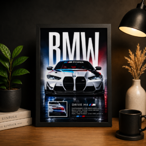 Car Photo Frame (A4/A3)