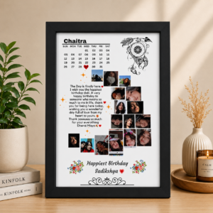 Happy Birthday Frame (A4)