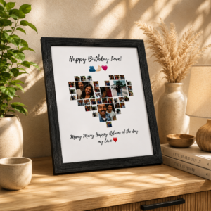 Happy Birthday Custom Photo Frame