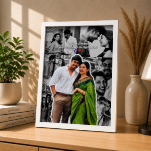 Happy Anniversery Frame (A4/A5/5X7)