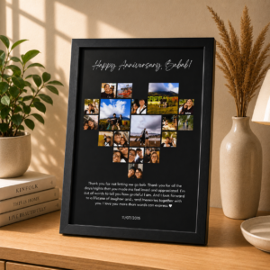 Happy Anniversery Frame (A4/A5/5X7)