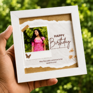 Happy Birthday Frame (4x4)