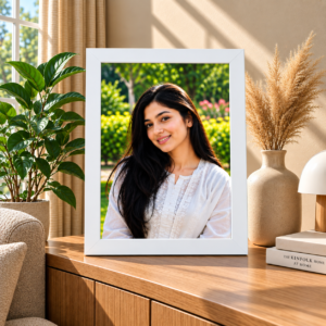 White Photo Frame