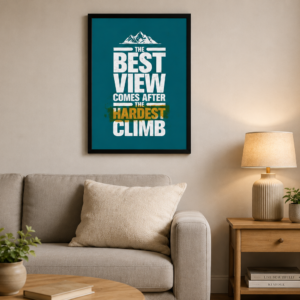 Motivational Wall Art Frame  Category: