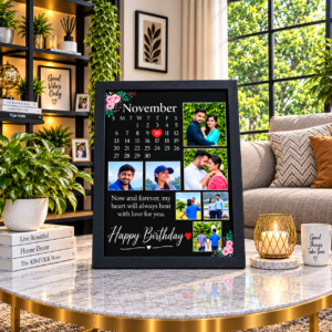 Custom Birthday Photo Calendar Frame (A3+A4)