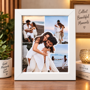 Custom Romantic Memory Photo Frame (4x6)